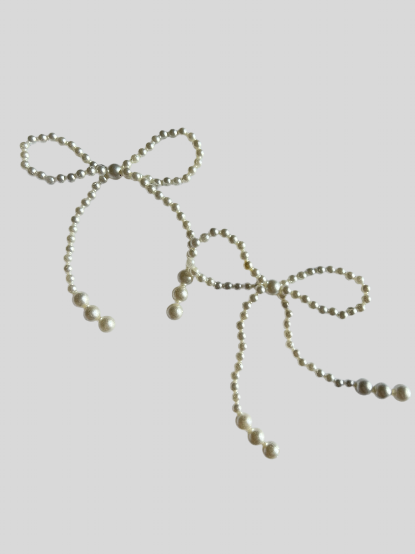 6pc pearl bows
