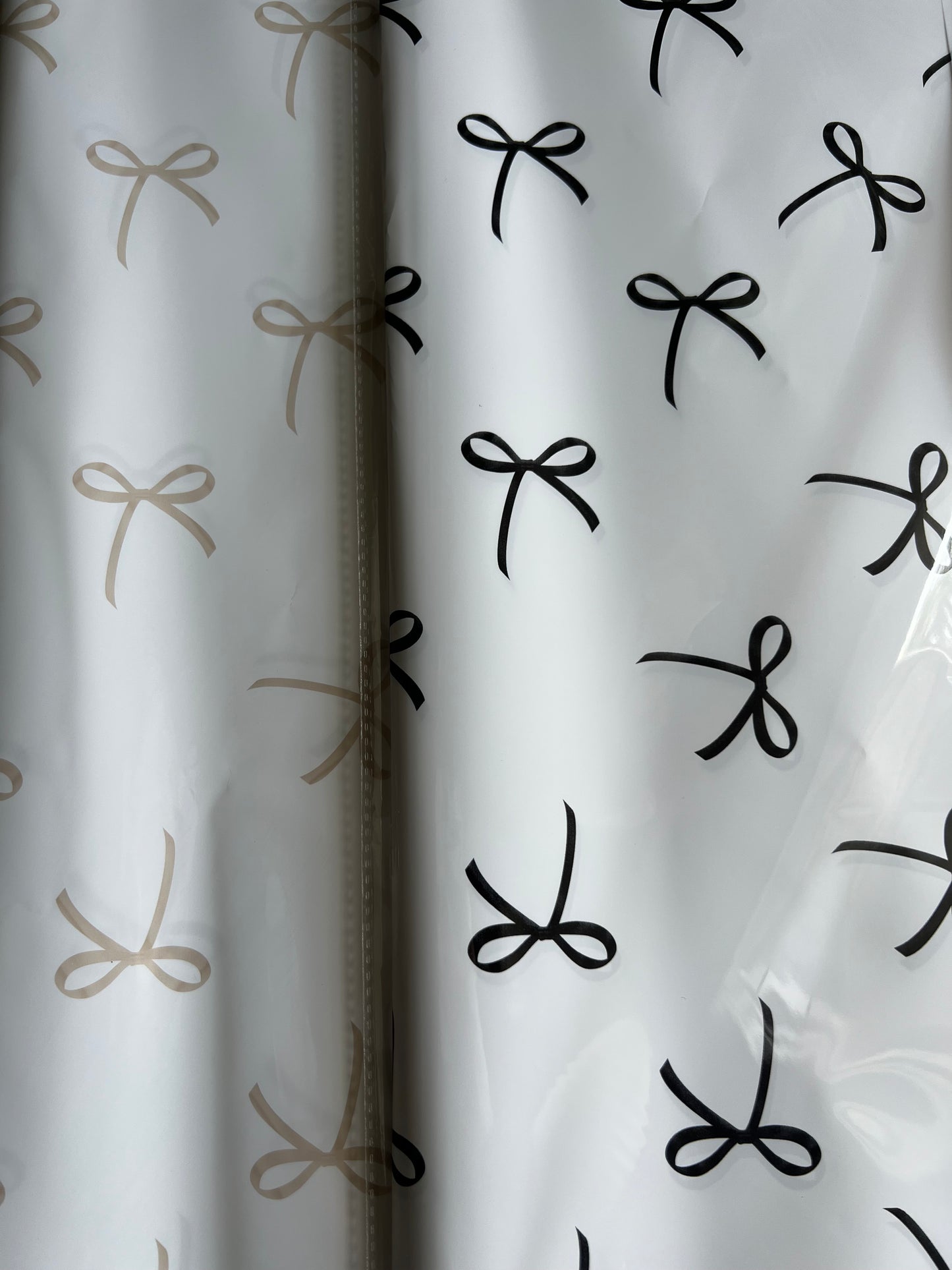 Bows Floral Wrapping Paper