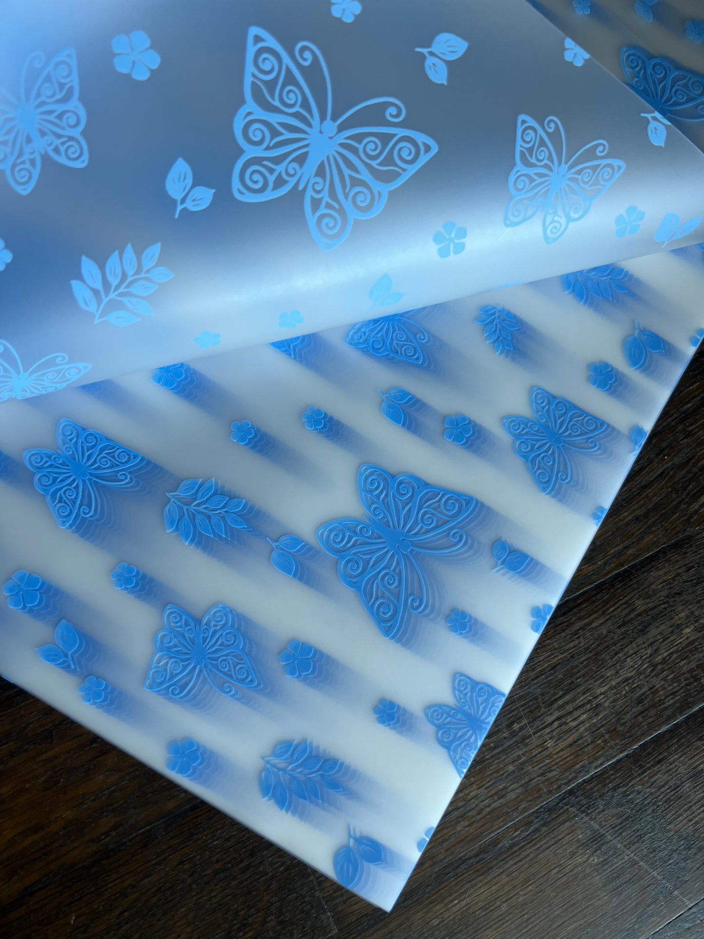 Butterfly Floral Wrapping Paper