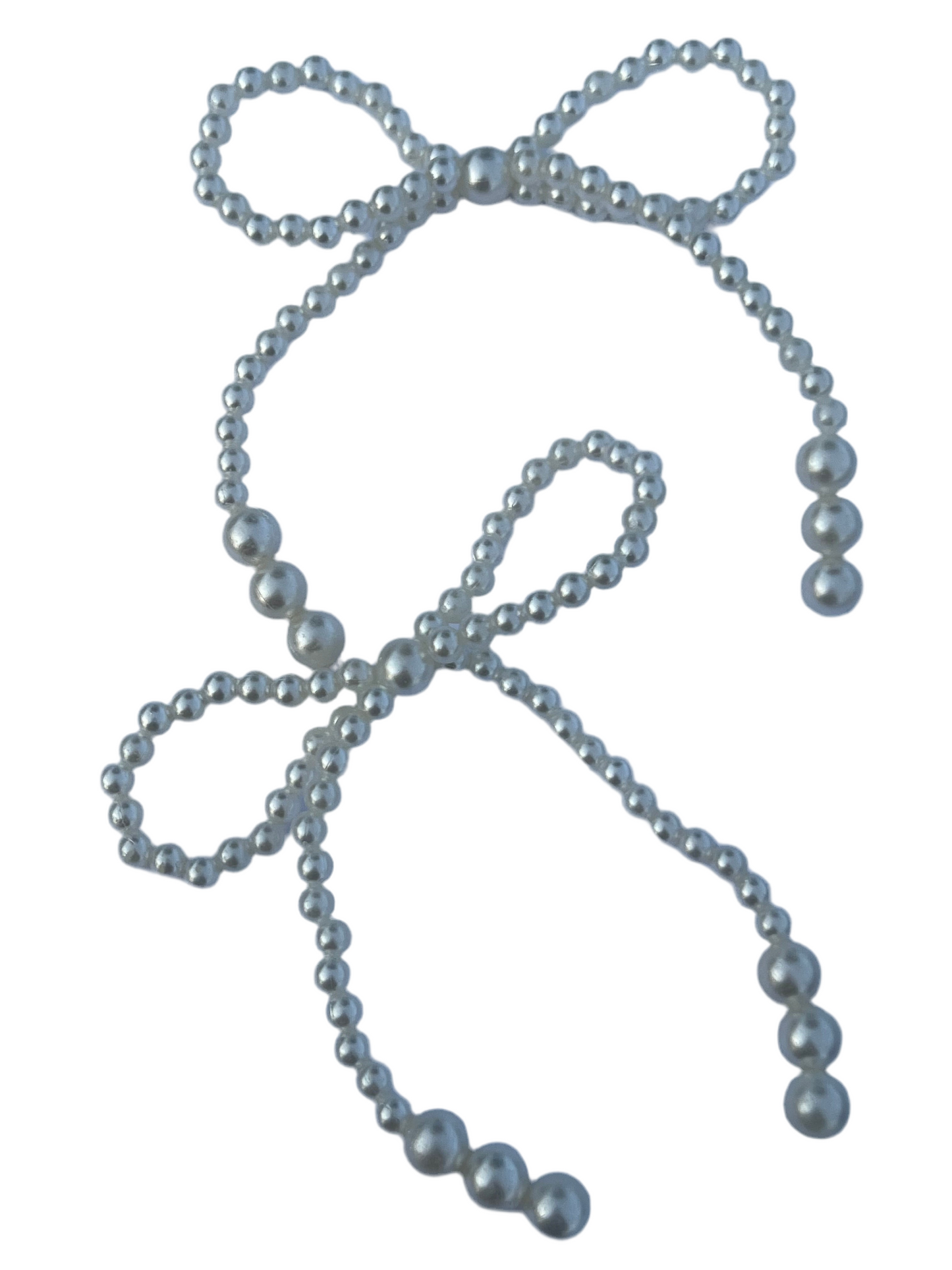 6pc pearl bows