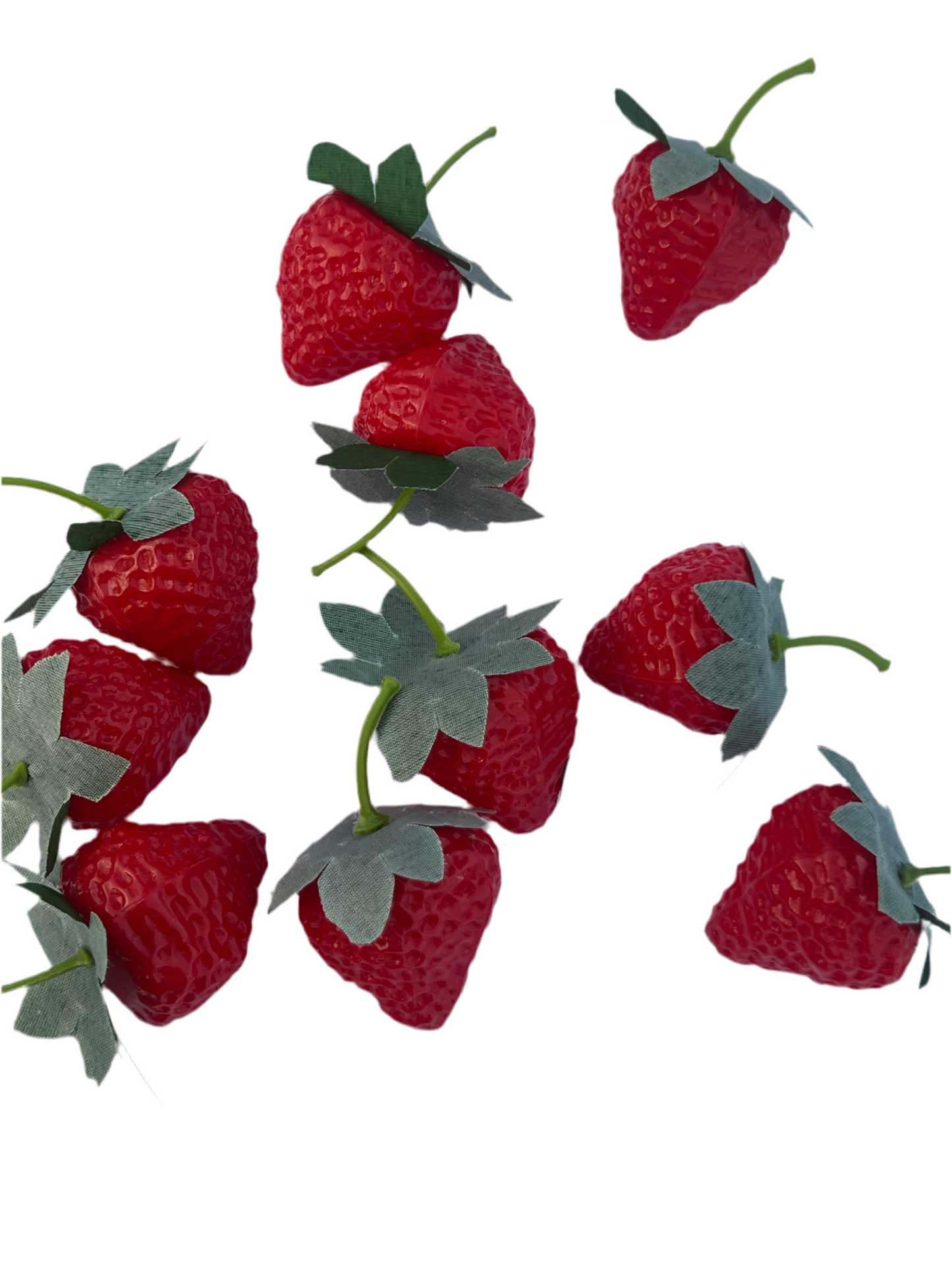 10pc Artificial strawberries