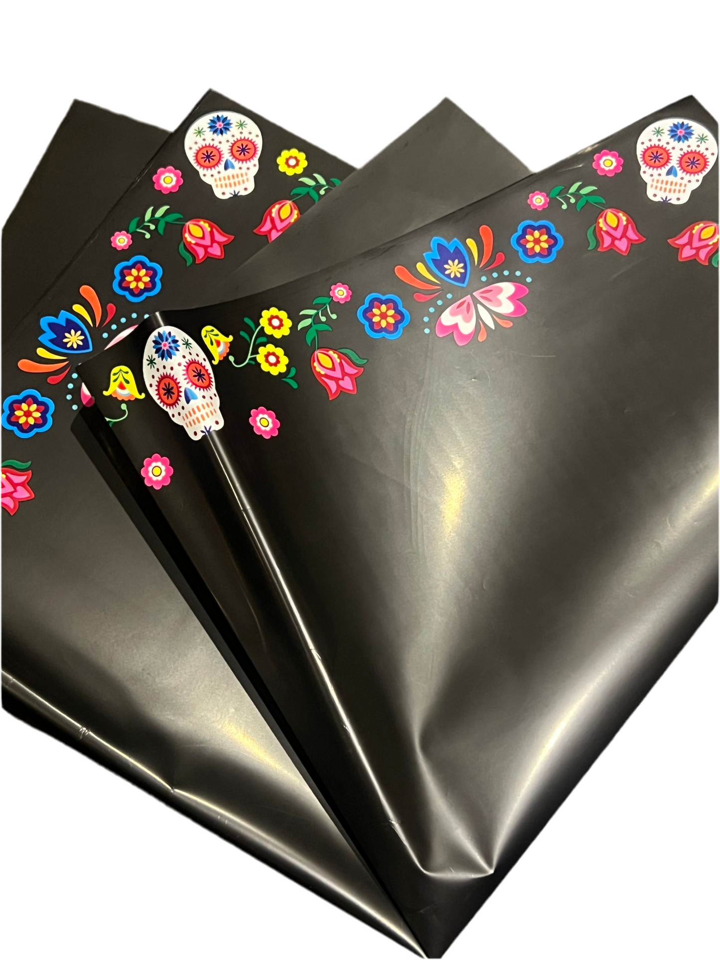 Day of the dead Floral Wrapping Paper