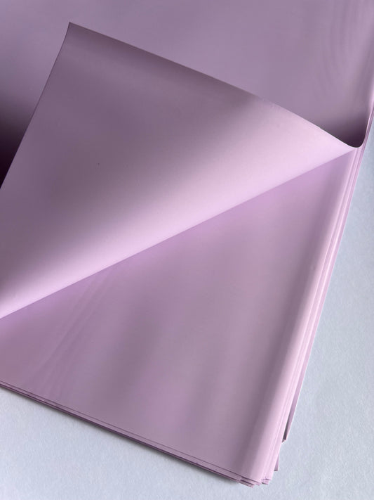 Lilac Floral Wrapping Paper