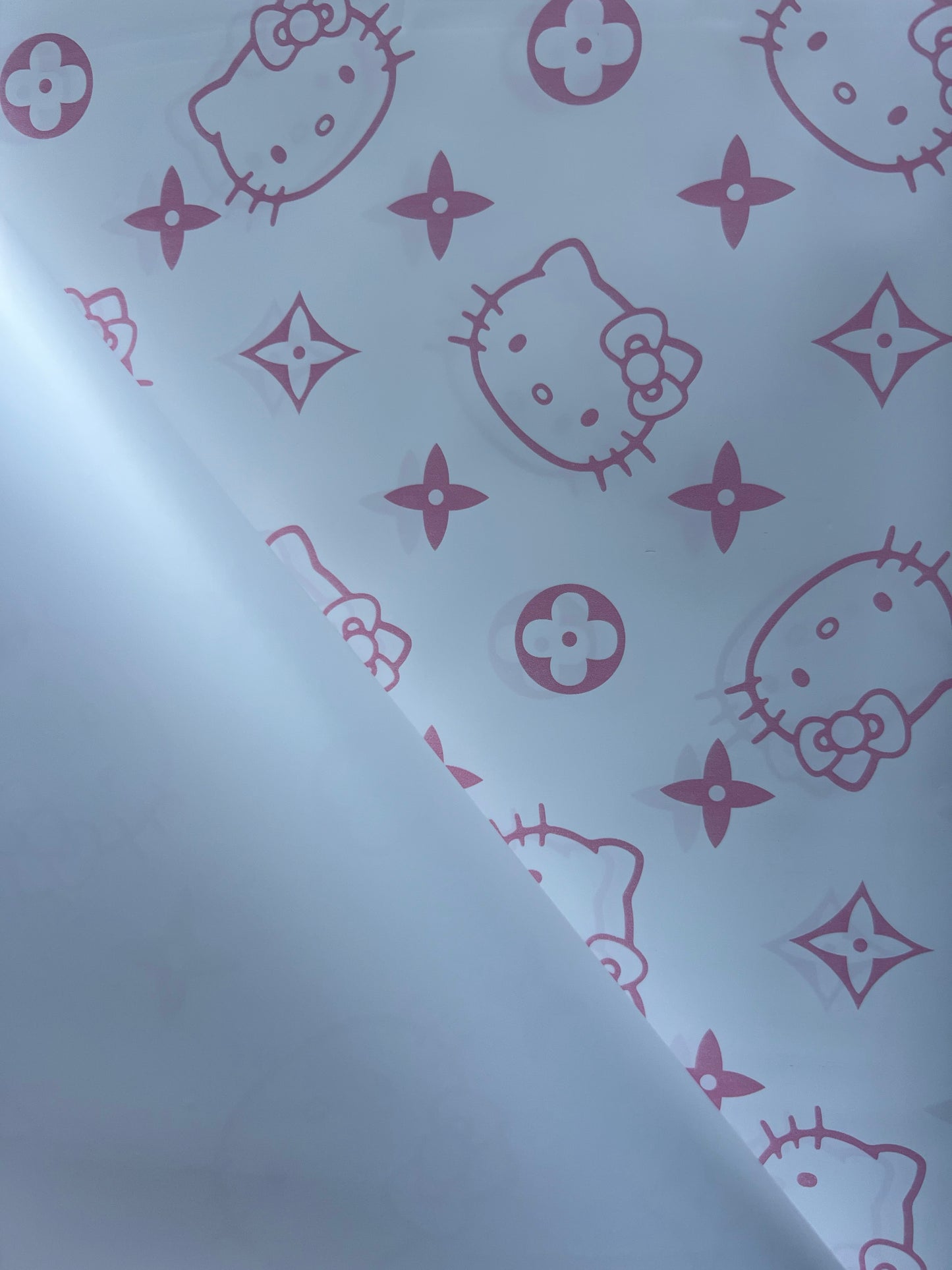 Hello Kitty Luxury Floral Wrapping Paper