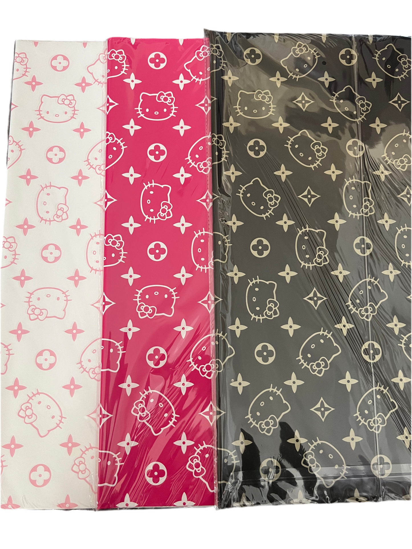 Hello Kitty Luxury Floral Wrapping Paper