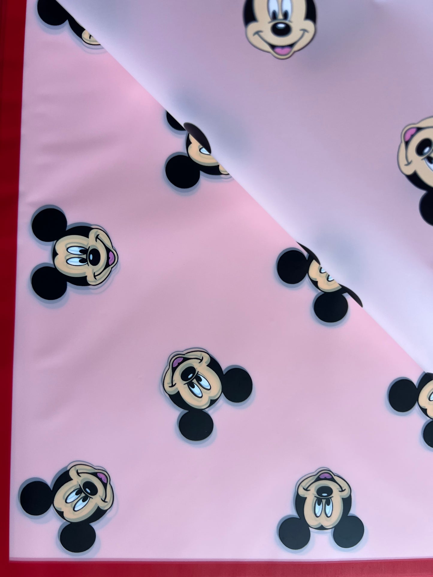 Mickey Mouse Floral Wrapping Paper