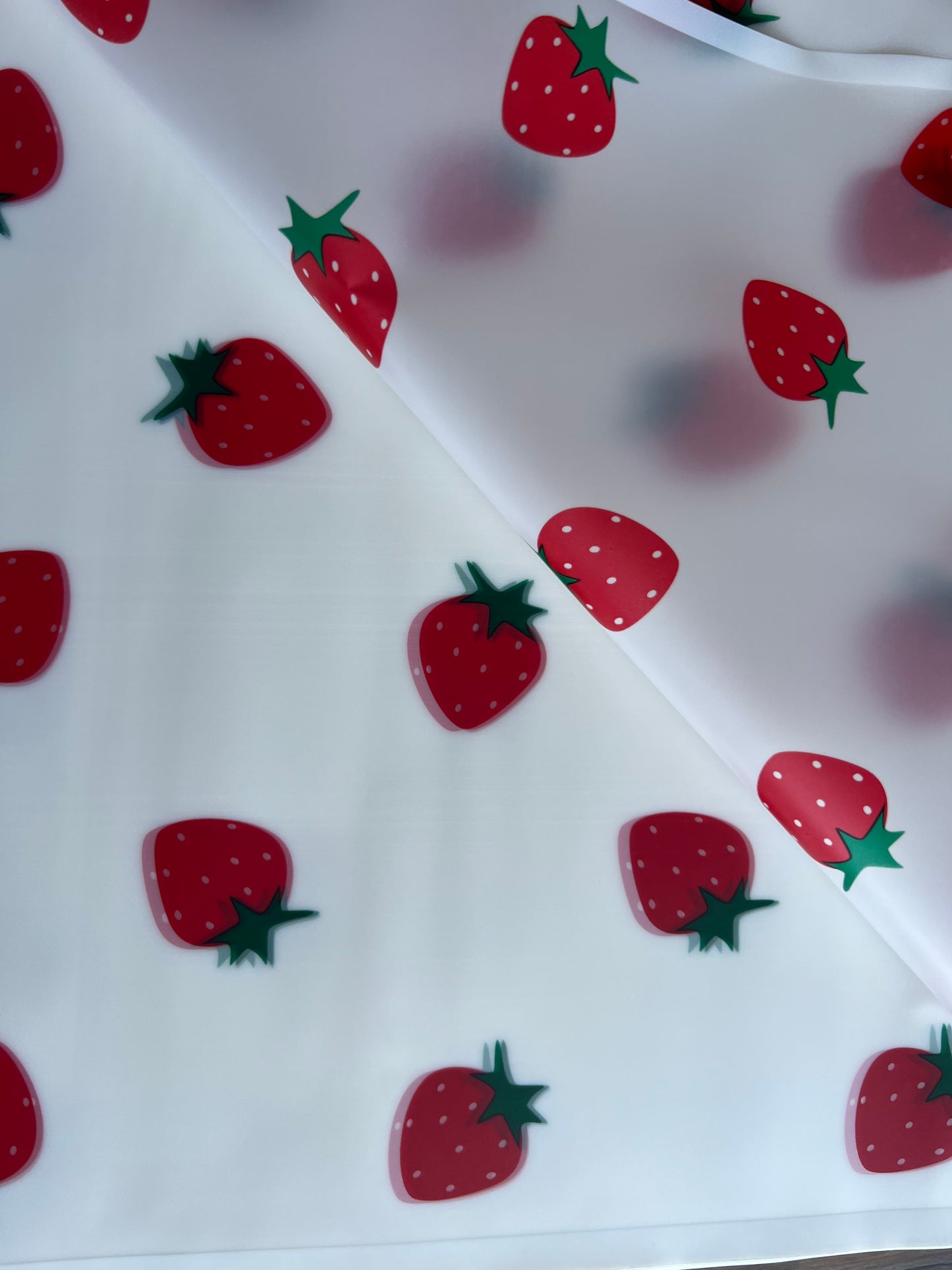 Strawberry Floral Paper